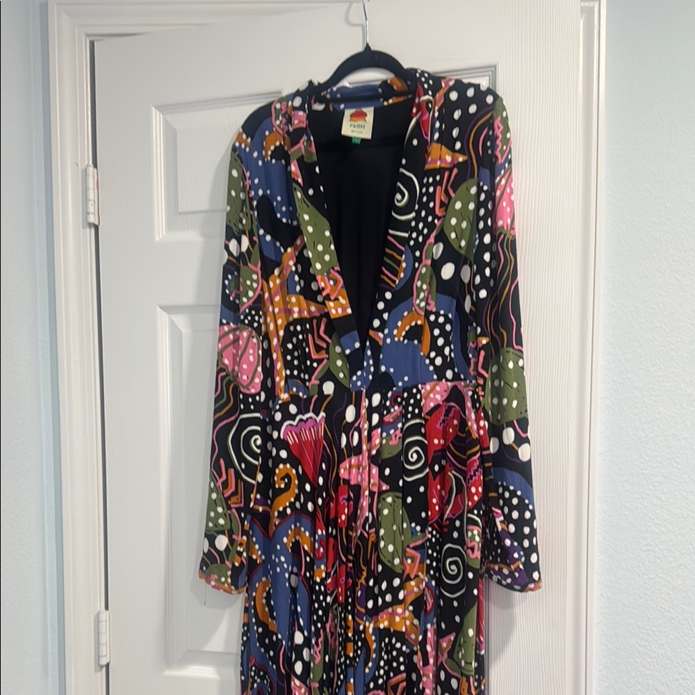 Under the sea maxi dress